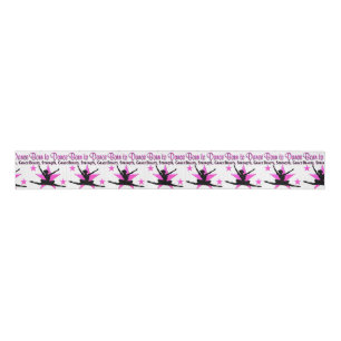BORN TO DANCE GROSGRAIN RIBBON