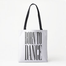 Born to Dance Minimalist Dance Quote T-Shirt