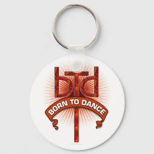 Born To Dance (redstone) Key Ring
