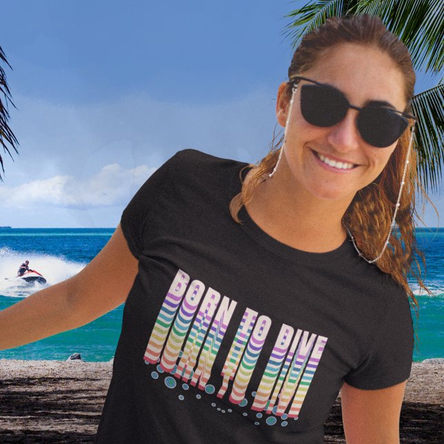Born to Dive-Scuba Diving T-Shirt (Creator Uploaded)