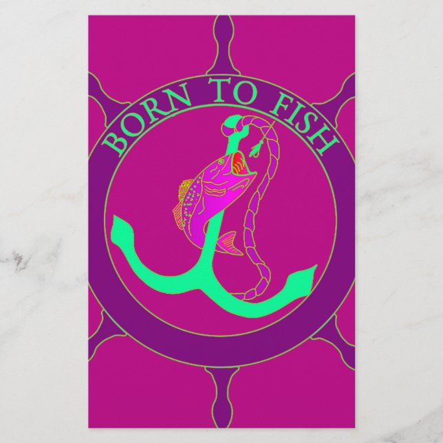 Born to fish (Front)