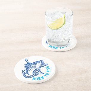 Born To Fish Coaster