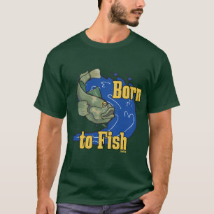 Born to Fish Fishing TShirt