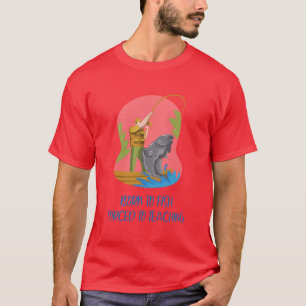 Born To Fish, Forced To Teach T-Shirt