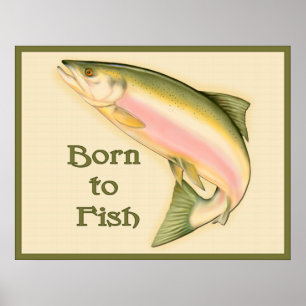 Born to Fish Poster