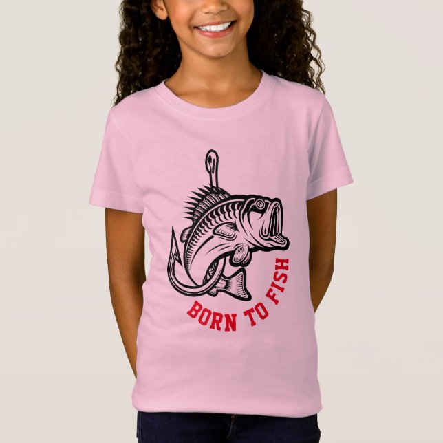Born To Fish T-Shirt (Front)