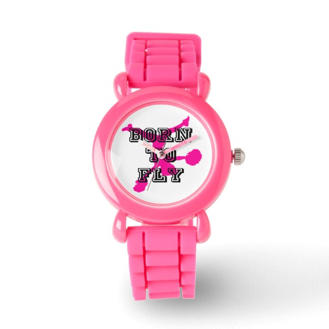 Born to Fly cheerleader Watch (Front)