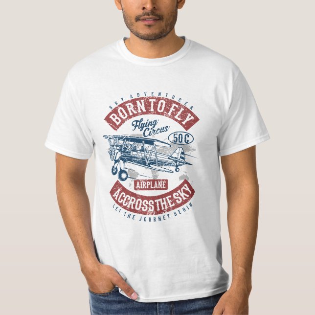 Born To Fly T-Shirt (Front)