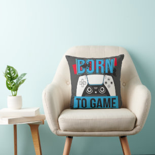 BORN TO GAME WITH MY CONSOLE CUSHION