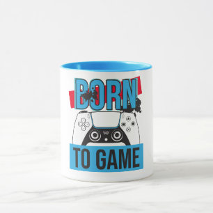 BORN TO GAME WITH MY CONSOLE MUG