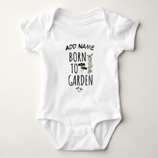 Born To Garden Baby Bodysuit