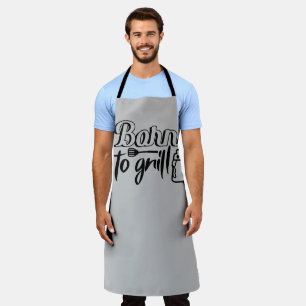 Born to Grill BBQ Apron