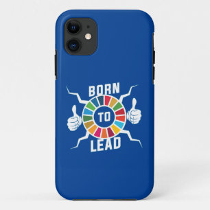 Born to Lead UN SDGs Global Goals Lead Leadership Case-Mate iPhone Case