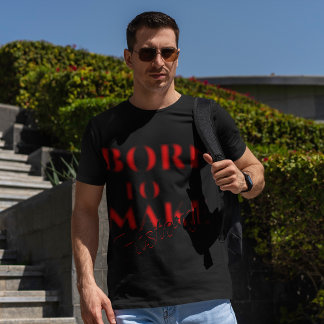 BORN TO MAKE HISTORY Tri-Blend SHIRT