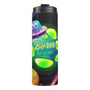 Born to orbit  thermal tumbler