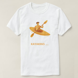Born to Paddle Kayak Adventure Graphic T-Shirt