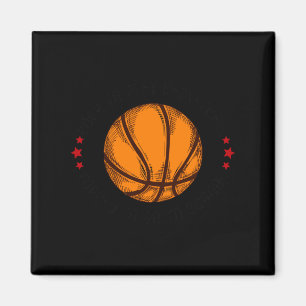 Born To Play Basketball Forced To Go To School Rou Magnet