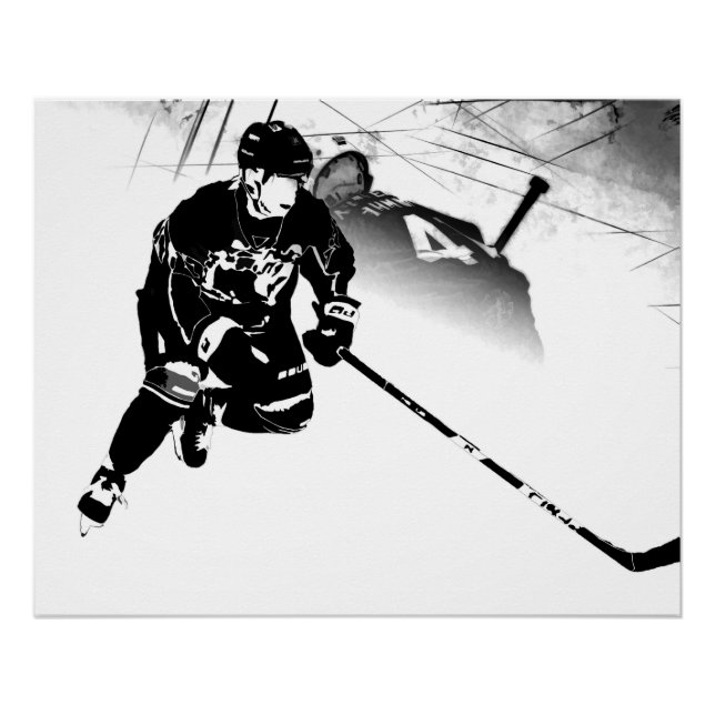 Born to Play! - Hockey Players  Poster (Front)