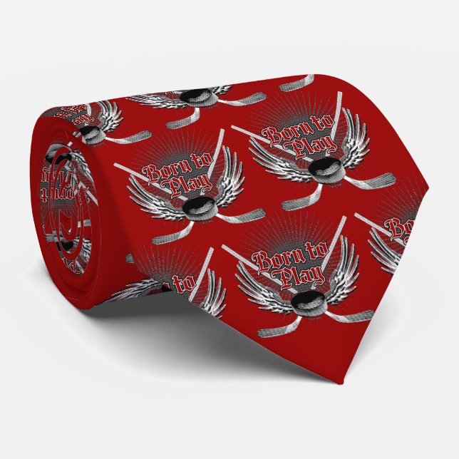 Born To Play Tie (Rolled)