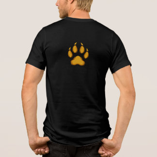 Born to Prowl – Golden Raccoon Paw Hoodie Tri-Blend Shirt