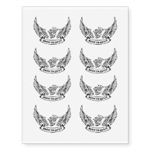 Born To Quilt Biker Tattoo