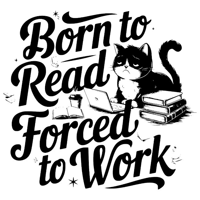 Born to Read Forced to Work Hoodie (Creator Uploaded)