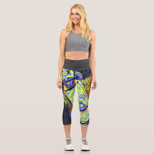 Born to ride capri leggings