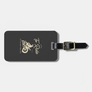 Born To Ride - ESTD 2011 Luggage Tag