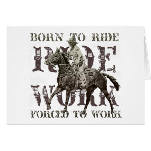 Born to Ride, Forced to Work