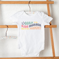 Born To Ride Horses With Mummy Fun Equestrian