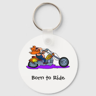 Born to Ride Key Ring
