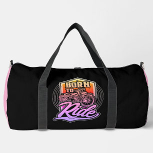 Born To Ride Motorcycle Duffle Bag