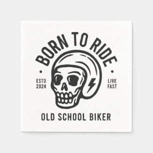Born to Ride Napkin