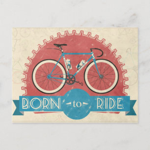 Born to Ride Postcard
