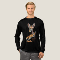 Born to Rise – Fennec Fox Desert Art Illustration