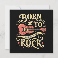 Born to Rock Electric Guitar