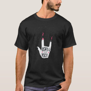 Born to rock guitarist rock n roll T-Shirt