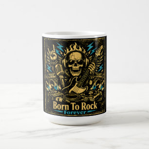Born To Rock – Rock Music DNA Pride Coffee Mug