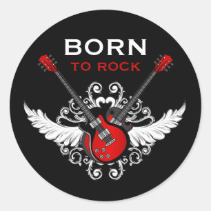 Born To Rock stickers