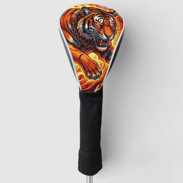Born To Rule Golf Head Cover ⛳ BoldGolf Head Cover (Front)