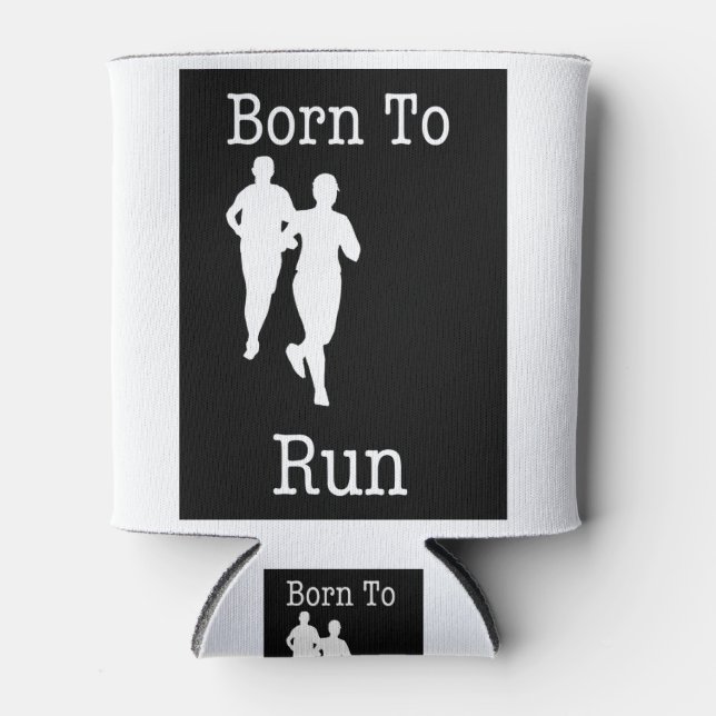 Born to Run Can Cooler (Front)