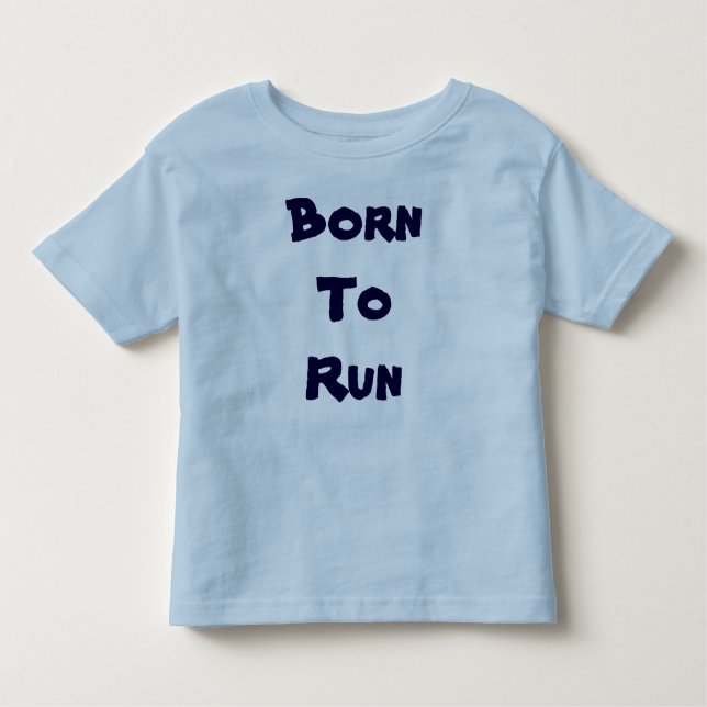 Born To Run Ringer T-Shirt (Front)