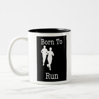 Born to Run Two-Tone Coffee Mug