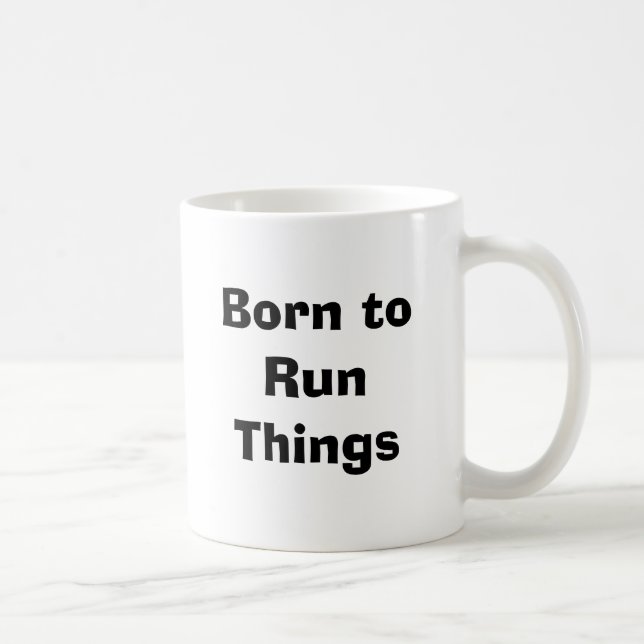 Born to RunThings Coffee Mug (Right)
