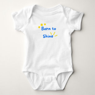 Born to Shine Baby Bodysuit