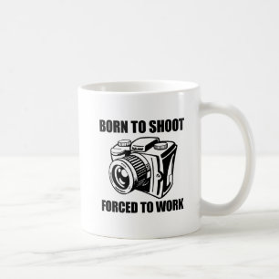 Born to Shoot Funny Mug
