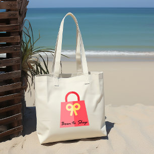 Born to Shop Purse Shopping Bag Colour