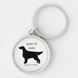 BORN TO SHOW GORDON SETTER Key Chain