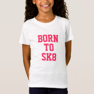 'Born To SK8' Cotton T-Shirt