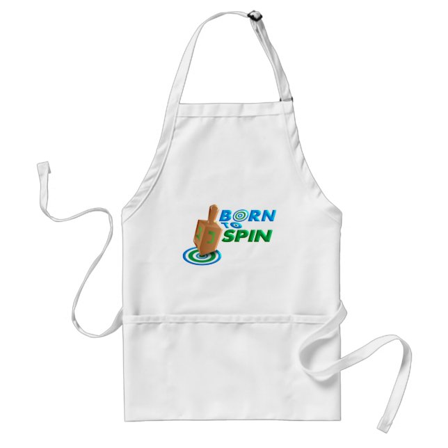 Born To Spin Standard Apron (Front)